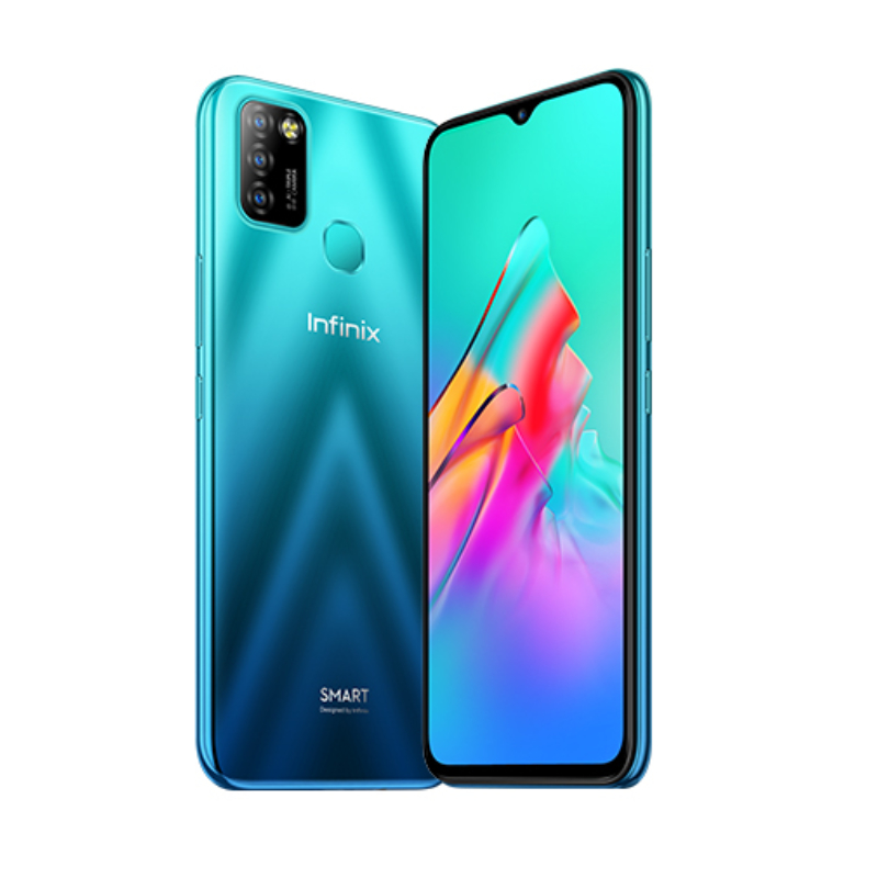 Infinix Smart 5 (4G 2GB 32GB Quetzal Cyan) With Offcial Warranty 