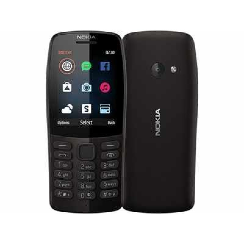 Nokia 210 Black With 1 Year Official Warranty 
