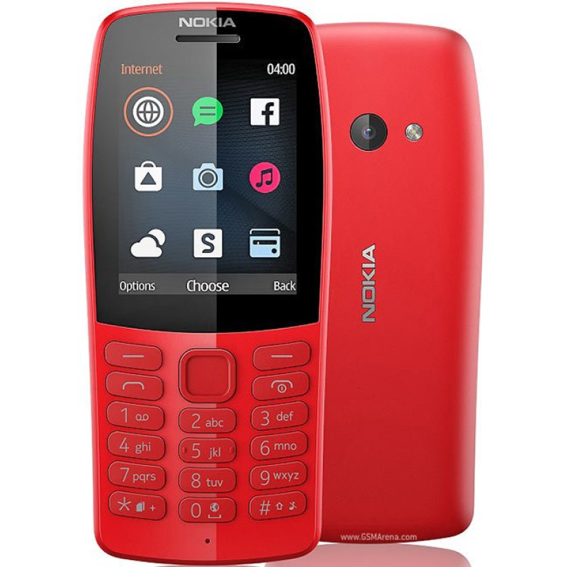 Nokia 210 Red With 1 Year Official Warranty 