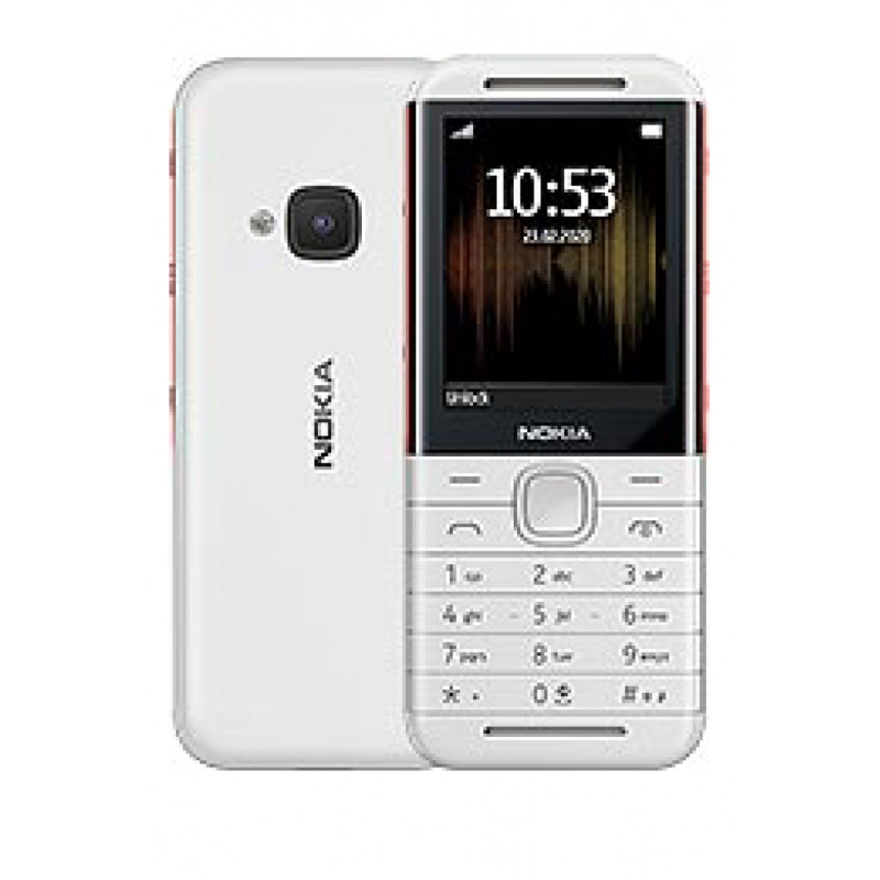 Nokia 5310 (2020) White/Red With Official Warranty