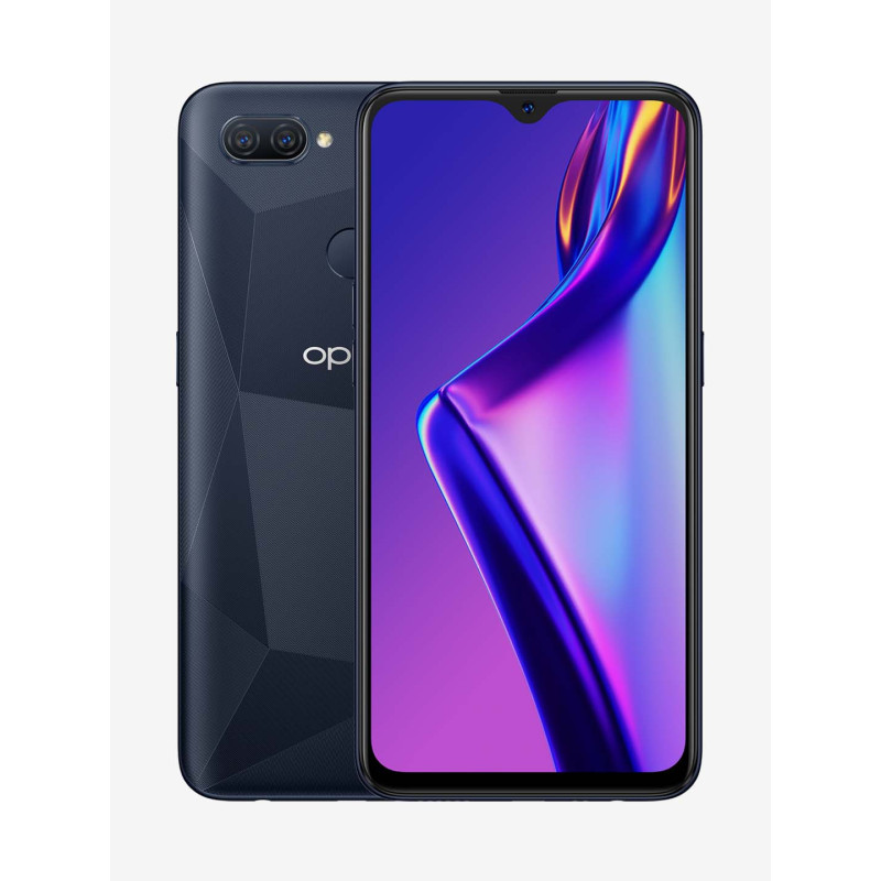 Oppo A12 Dual Sim (4G, 3GB, 32GB, Black) With Official Warranty 