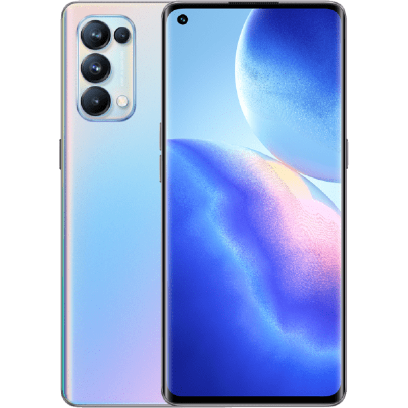 Oppo Reno5 Pro (4G 12GB 256GB Galactic Silver) With Official Warranty 