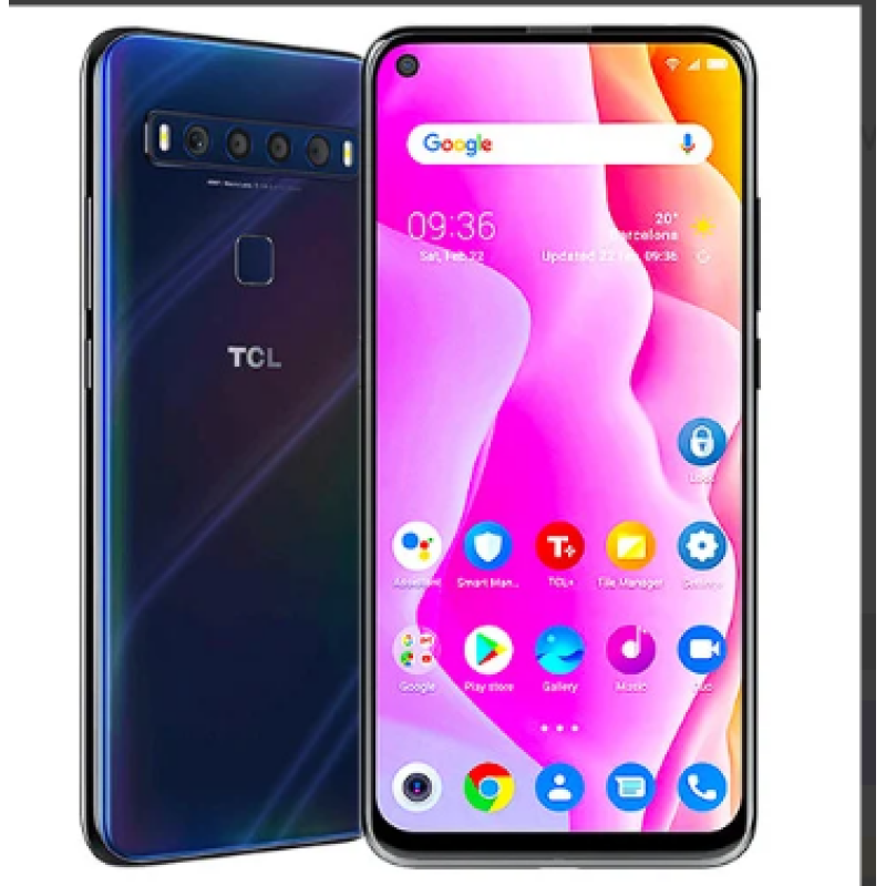 TCL 10 Lite (4G 6GB 128GB Mariana Blue) With Official Warranty 