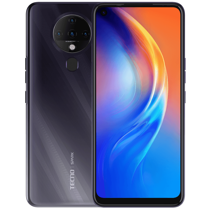 TECNO Spark 6 (4G 4GB 64GB Comet Black) With Official Warranty 
