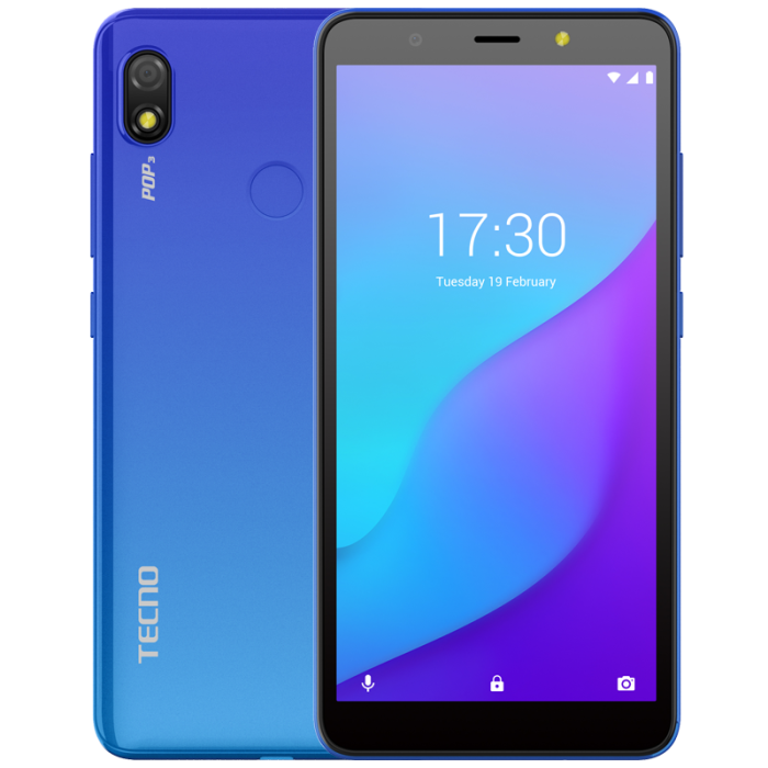 Tecno Pop 3 (3G, 1GB, 16GB, Blue) With Official Warranty 