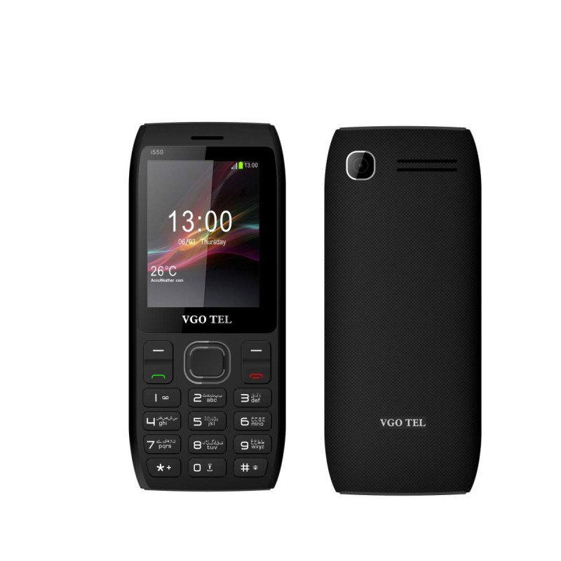 VGOTEL i550 - 2.4 inches - Dual Sim - Black 