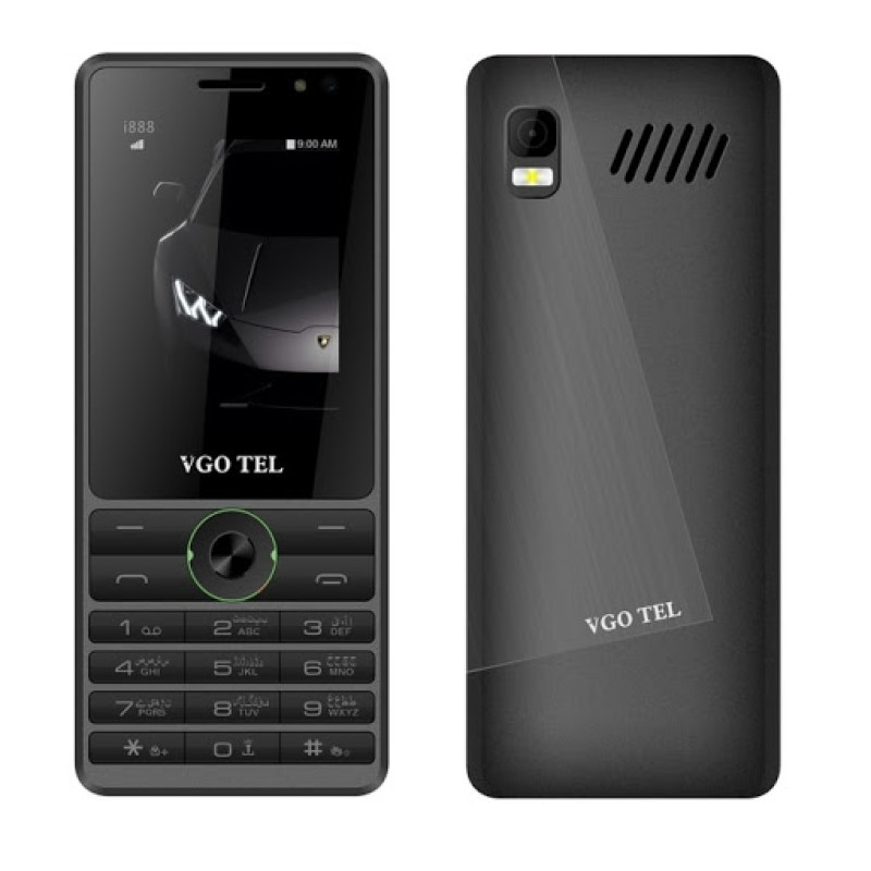 VGOTEL i888 - 2.4 inches - Dual Sim- Black 