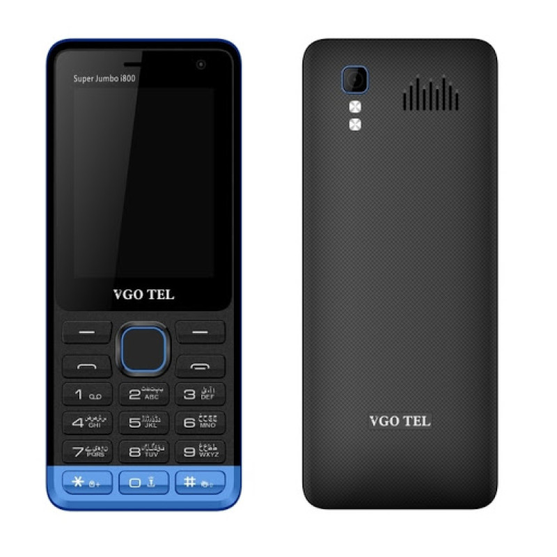 Vgotel i800 - 2.4 Inch - Dual Sim - Black 