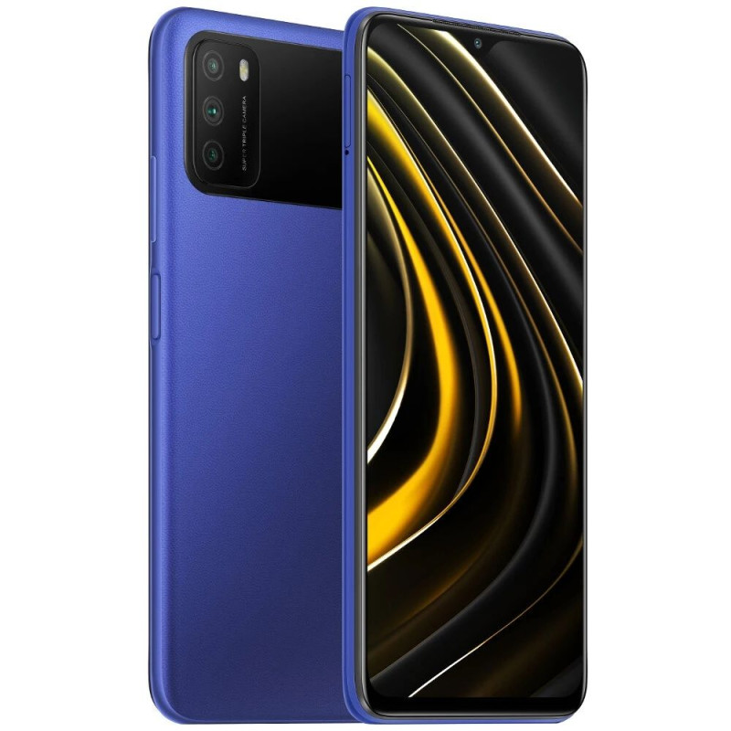 Xiaomi Poco M3 (4G 4GB 128GB Cool Blue) With Official Warranty 