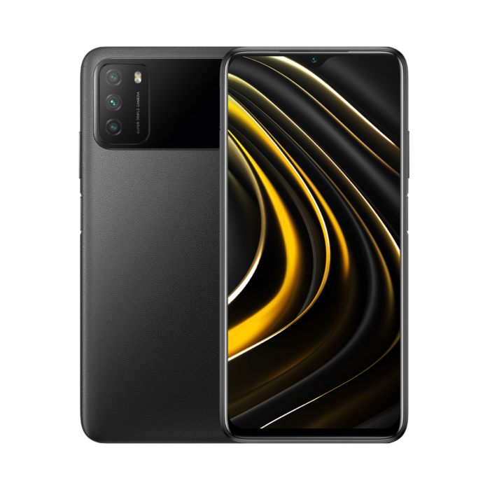 Xiaomi Poco M3 (4G 4GB 64GB Power Black) With Official Warranty