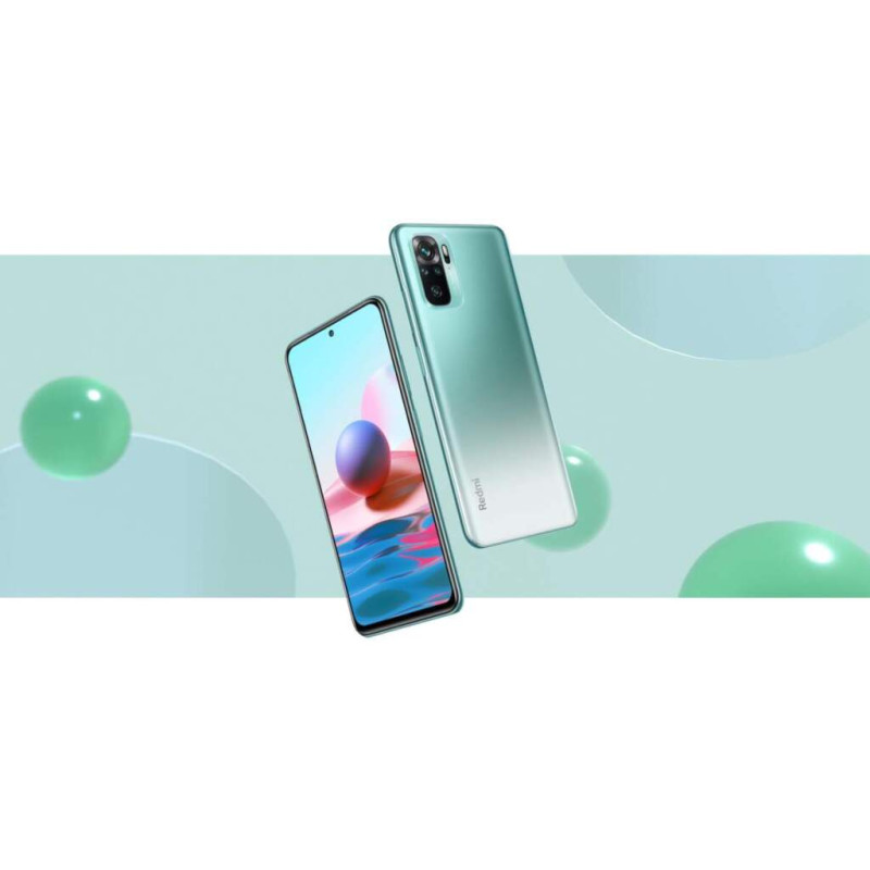 Xiaomi Redmi Note 10 (4G 4GB 128GB Lake Green) With Official Warranty 