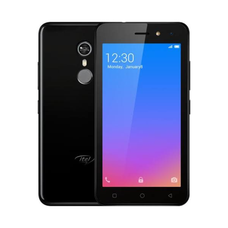 Itel A33 (3G, 1GB, 16GB, Piano Black) With Official Warranty 