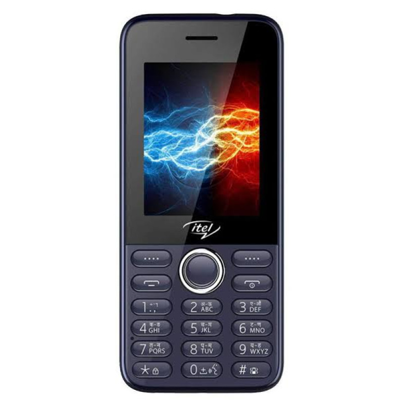 iTel Power 400 - 2.4'' - Dual Sim - 2500mAH - Black - Official Warranty