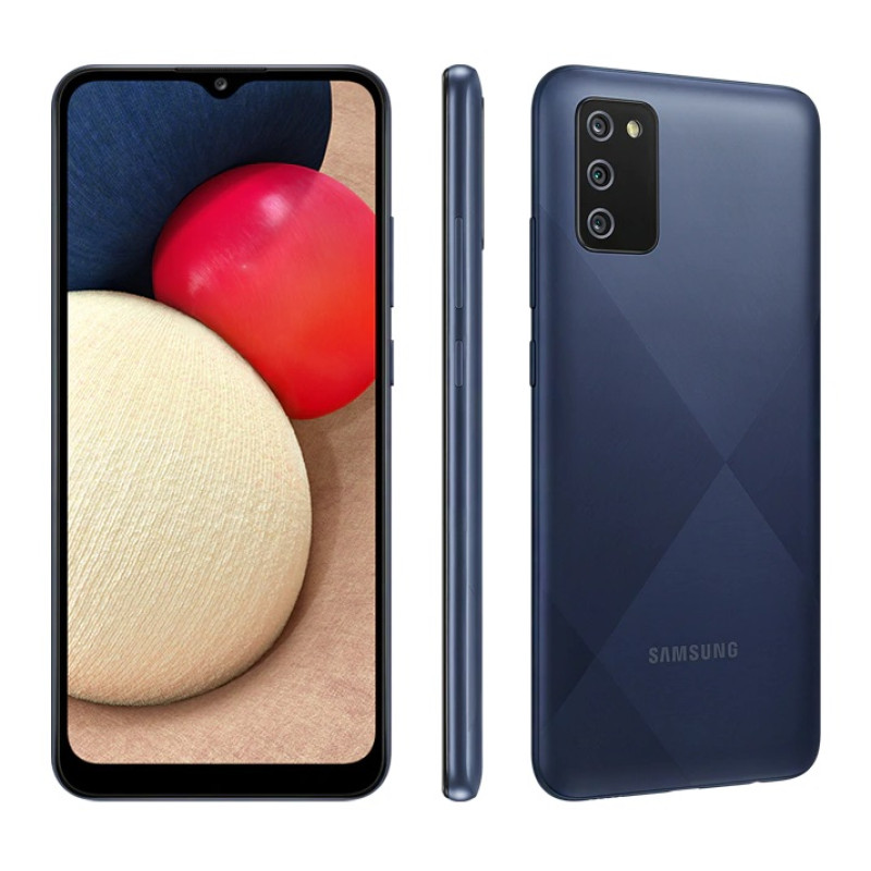 Samsung Galaxy A02s (4G 3GB 32GB Blue) With Official Warranty 