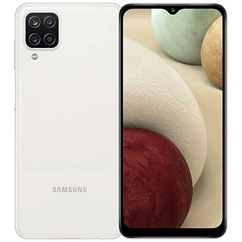 Samsung Galaxy A12 (4G 4GB 128GB White) With Official Warranty 