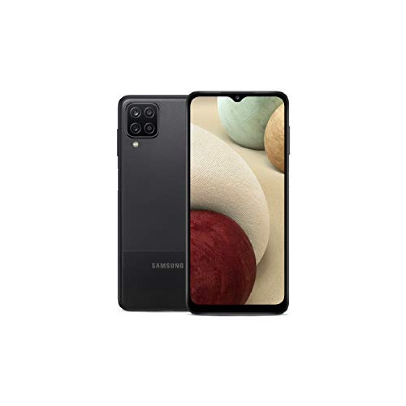 Samsung Galaxy A12 (4G 4GB 64GB Black) With Official Warranty 