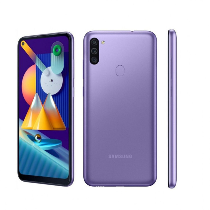 Samsung Galaxy M11 (4G 3GB 32GB Violet) With Official Warranty 