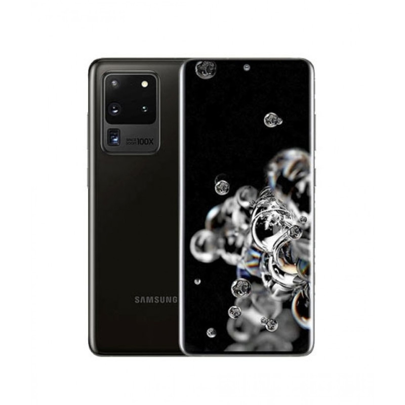 Samsung Galaxy S20 Ultra Dual Sim (5G, 12GB, 128GB,Cosmic Black) - Non PTA 