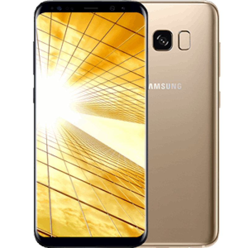 Samsung Galaxy S8 Dual Sim (4G, 64GB, Maple Gold) - PTA Approved 