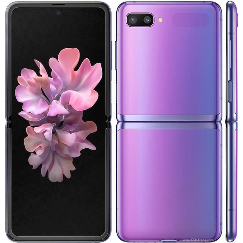 Samsung Galaxy Z Flip (4G, 8GB, 256GB, Mirror Purple) - Non PTA 