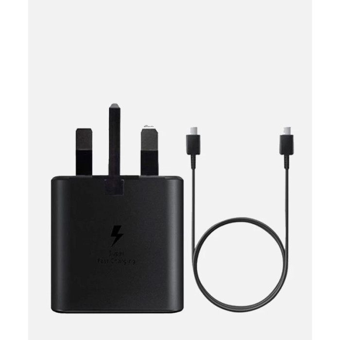 Samsung 25W Adapter Black(3 Pin) 	