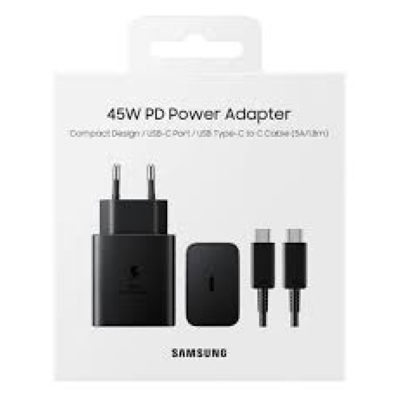 Samsung 45W Charger with Cable 1m	