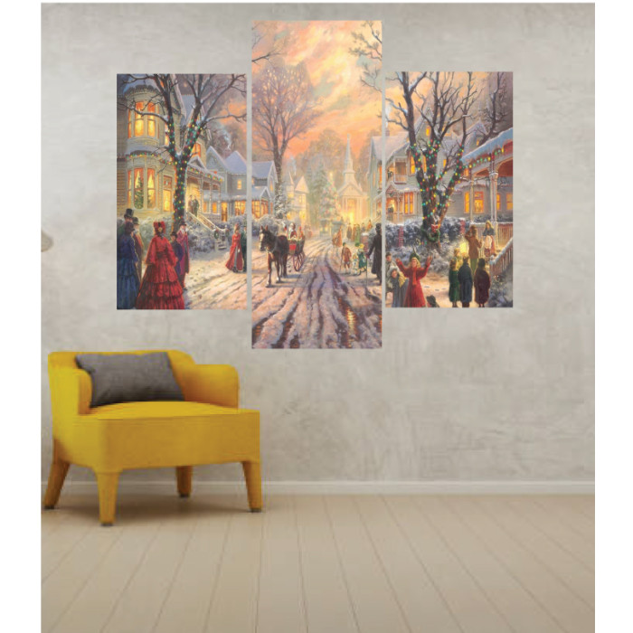 Wall Frames 3 Pieces Set Canvas – Digitally Printed Wall Canvas TJ-12