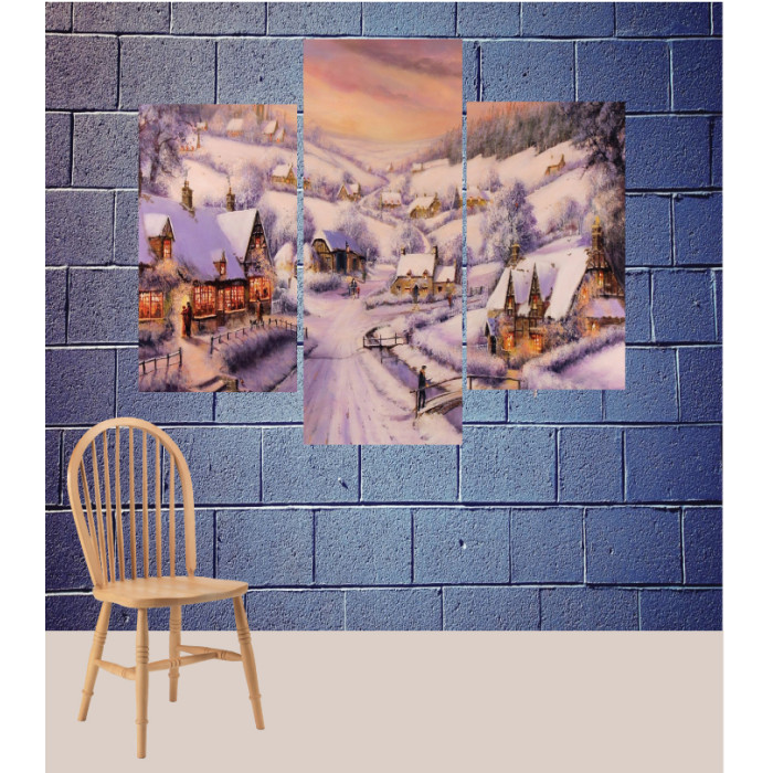 Wall Frames 3 Pieces Set Canvas – Digitally Printed Wall Canvas TJ-188