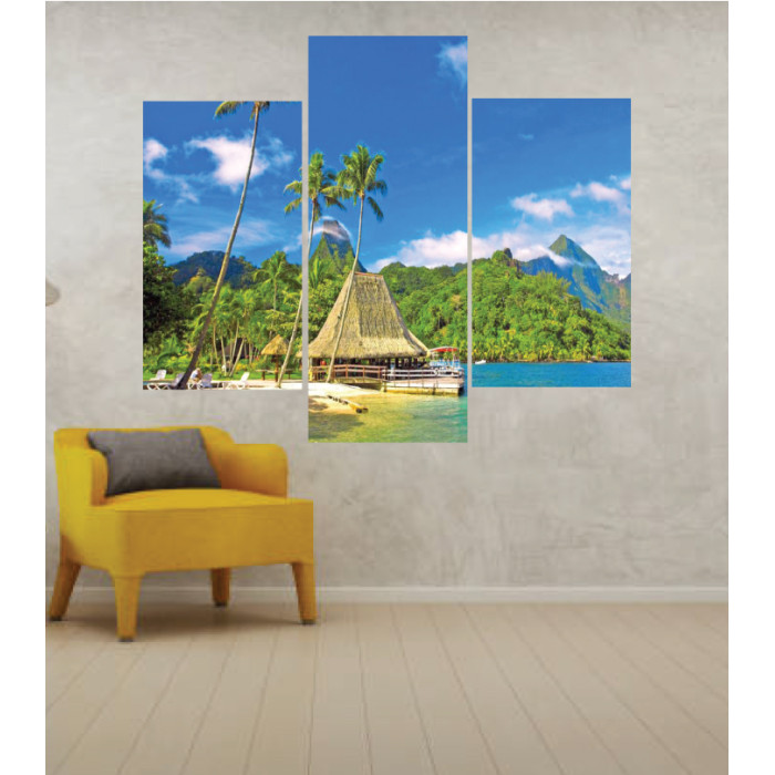 Wall Frames 3 Pieces Set Canvas – Digitally Printed Wall Canvas TJ-203 Wall Frames 3 Pieces Set Canvas – Digitally Printed Wall Canvas TJ-203