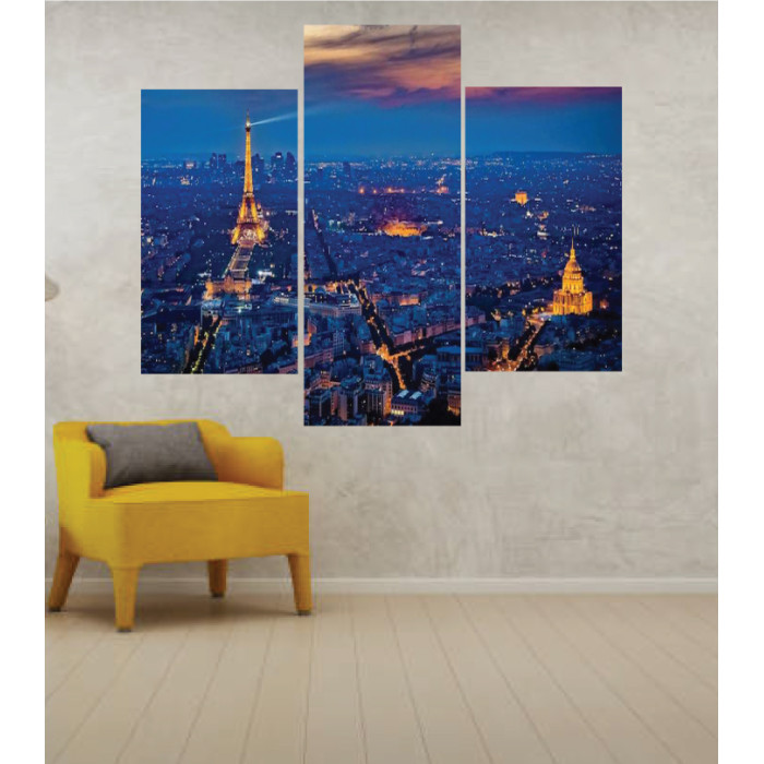 Wall Frames 3 Pieces Set Canvas – Digitally Printed Wall Canvas TJ-214