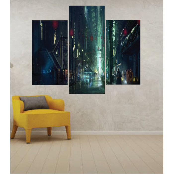 Wall Frames 3 Pieces Set Canvas – Digitally Printed Wall Canvas TJ-244