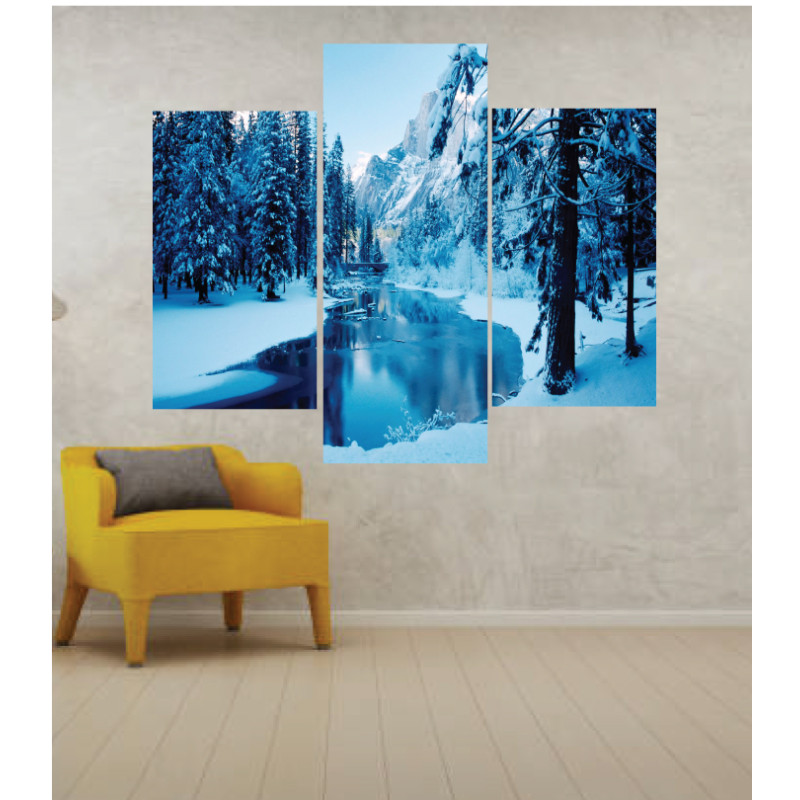 Wall Frames 3 Pieces Set Canvas – Digitally Printed Wall Canvas TJ-01