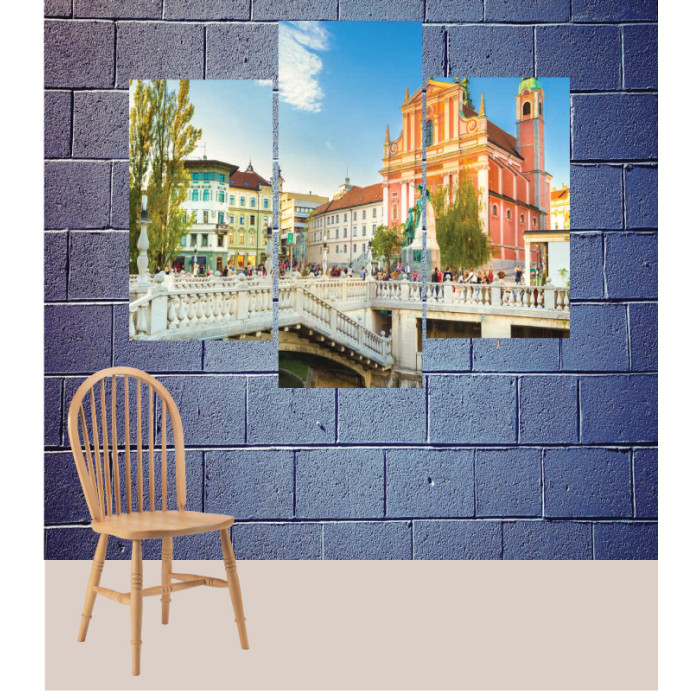 Wall Frames 3 Pieces Set Canvas – Digitally Printed Wall Canvas TJ-151