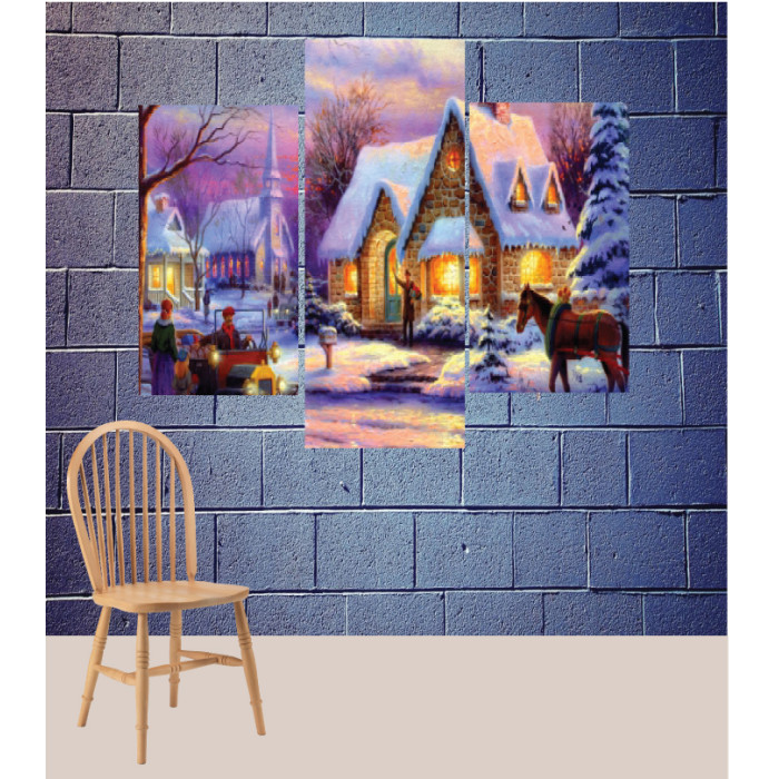 Wall Frames 3 Pieces Set Canvas – Digitally Printed Wall Canvas TJ-189