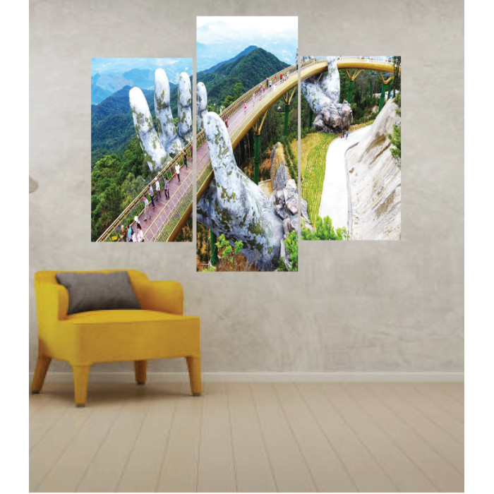 Wall Frames 3 Pieces Set Canvas – Digitally Printed Wall Canvas TJ-224