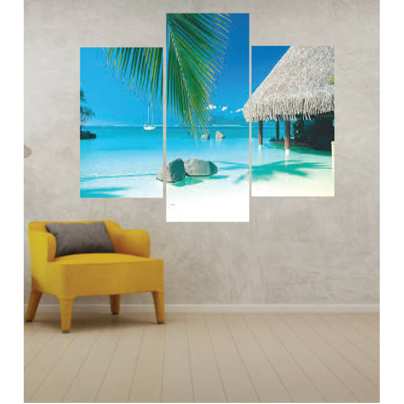 Wall Frames 3 Pieces Set Canvas – Digitally Printed Wall Canvas TJ-229