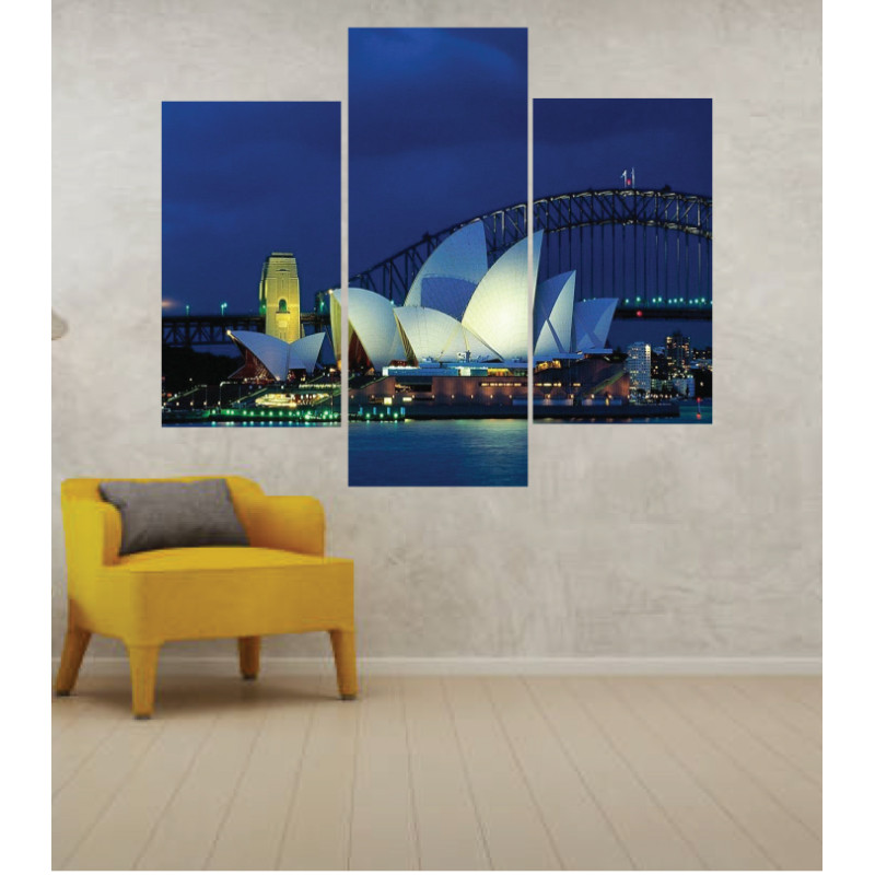 Wall Frames 3 Pieces Set Canvas – Digitally Printed Wall Canvas TJ-236
