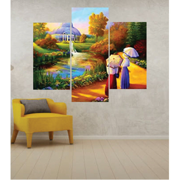 Wall Frames 3 Pieces Set Canvas – Digitally Printed Wall Canvas TJ-251