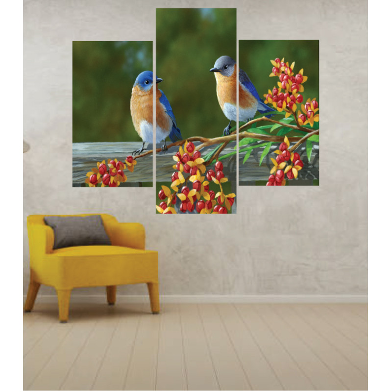 Wall Frames 3 Pieces Set Canvas – Digitally Printed Wall Canvas TJ-252