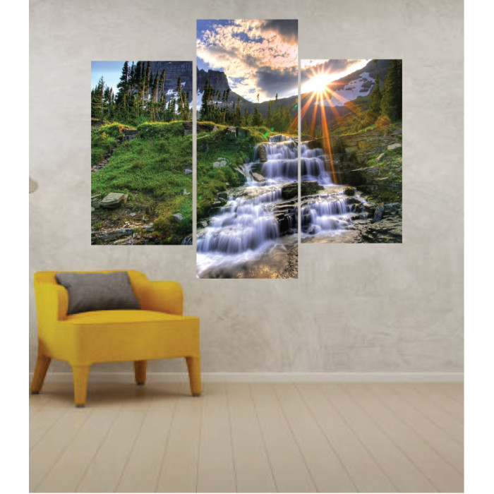 Wall Frames 3 Pieces Set Canvas – Digitally Printed Wall Canvas TJ-268