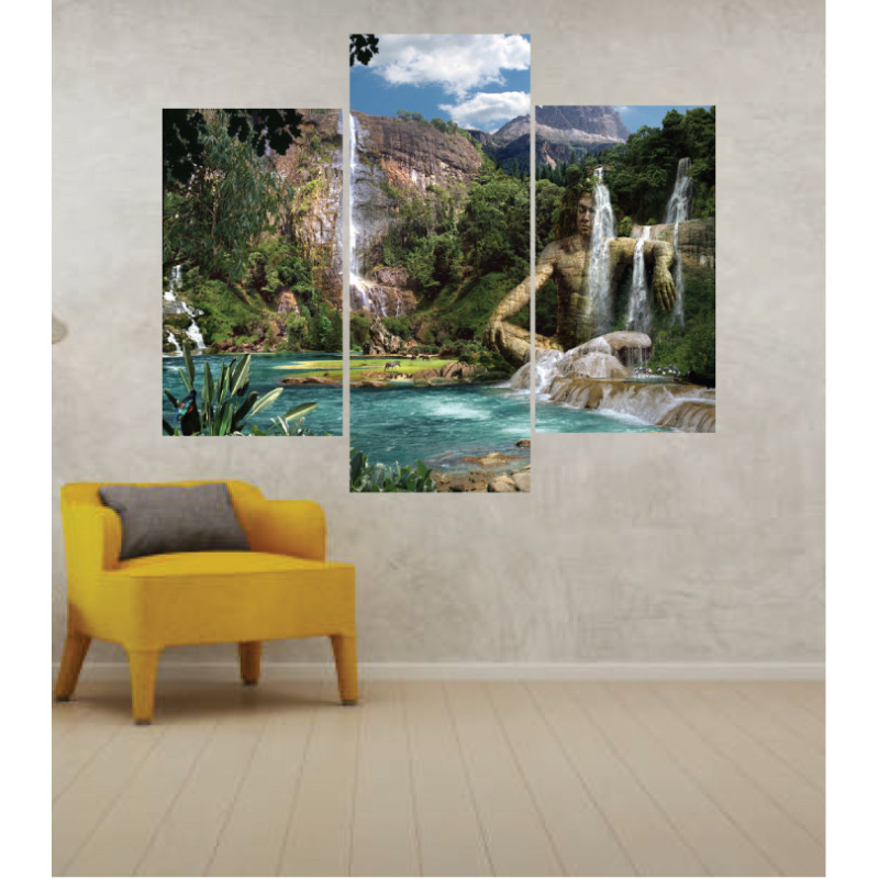 Wall Frames 3 Pieces Set Canvas – Digitally Printed Wall Canvas TJ-269