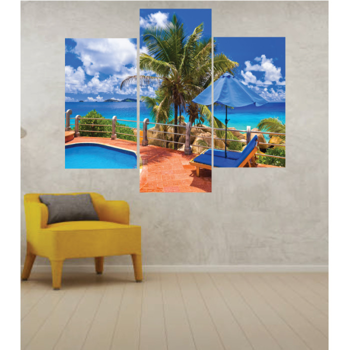 Wall Frames 3 Pieces Set Canvas – Digitally Printed Wall Canvas TJ-27