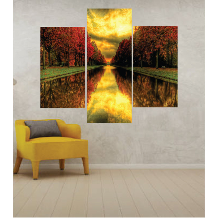 Wall Frames 3 Pieces Set Canvas – Digitally Printed Wall Canvas TJ-270