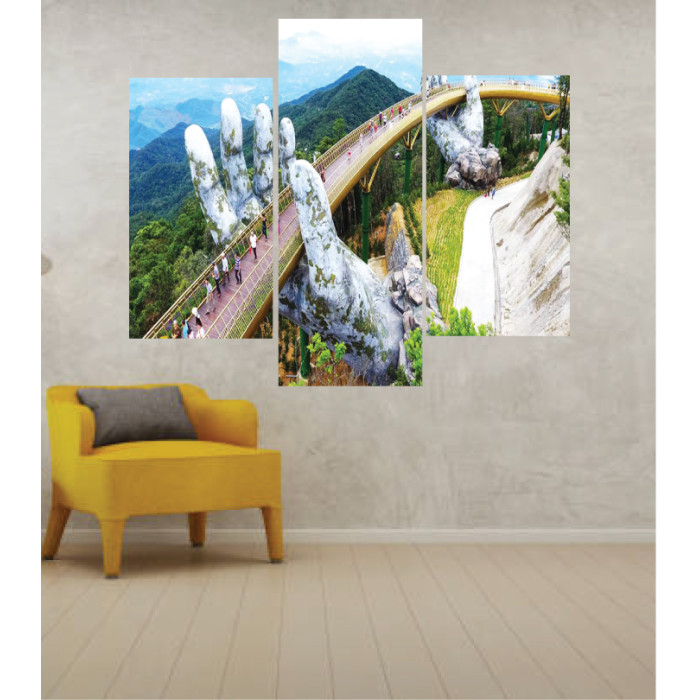 Wall Frames 3 Pieces Set Canvas – Digitally Printed Wall Canvas TJ-271
