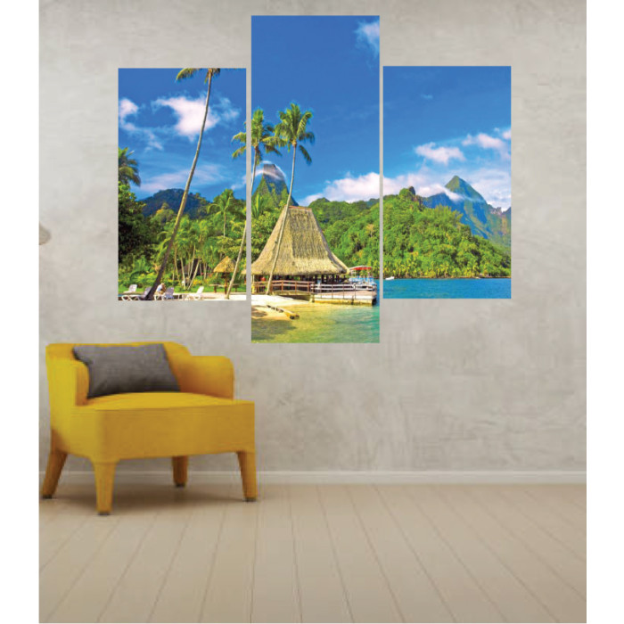 Wall Frames 3 Pieces Set Canvas – Digitally Printed Wall Canvas TJ-28