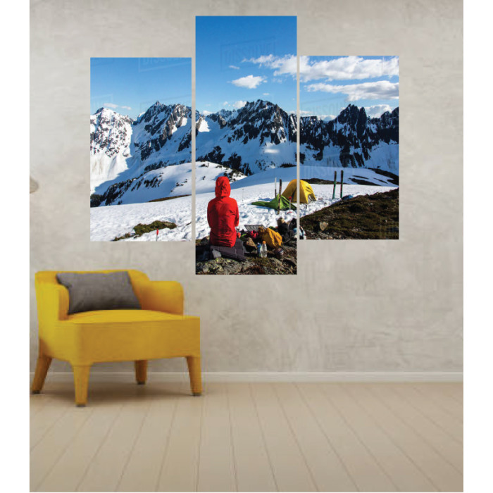 Wall Frames 3 Pieces Set Canvas – Digitally Printed Wall Canvas TJ-37