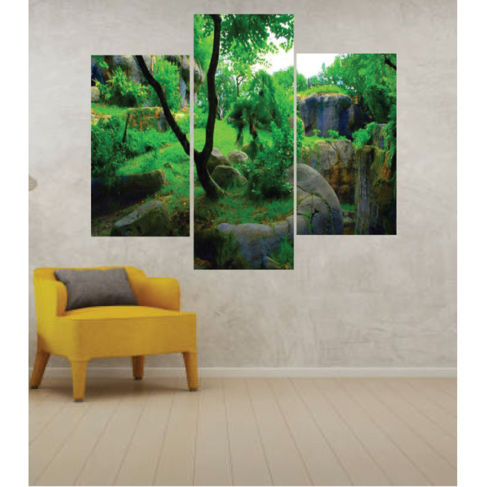 Wall Frames 3 Pieces Set Canvas – Digitally Printed Wall Canvas TJ-42