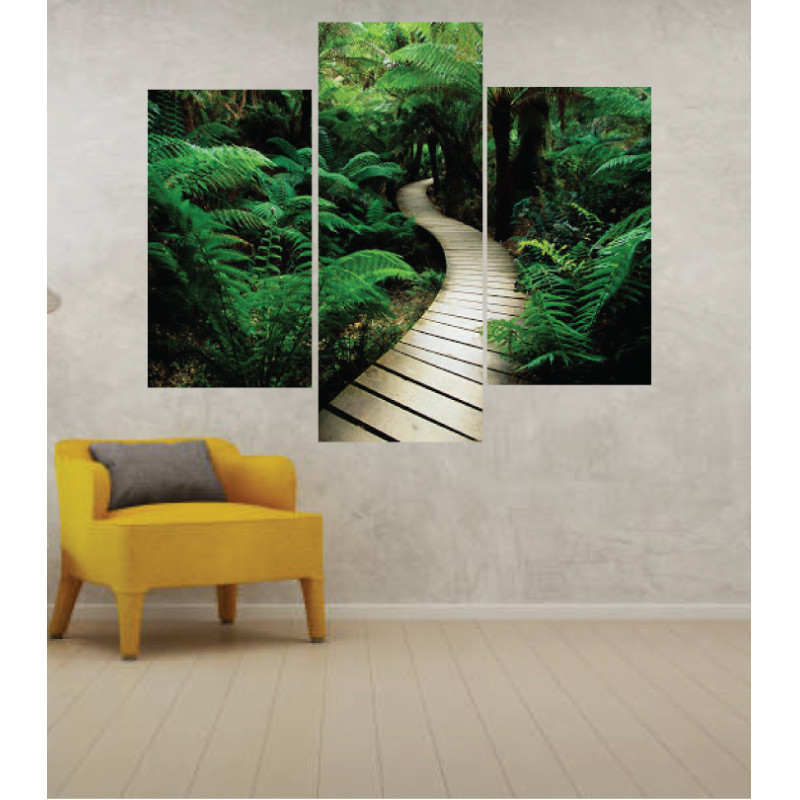 Wall Frames 3 Pieces Set Canvas – Digitally Printed Wall Canvas TJ-44