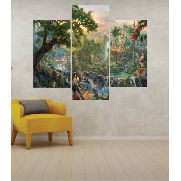 Wall Frames 3 Pieces Set Canvas – Digitally Printed Wall Canvas TJ-45