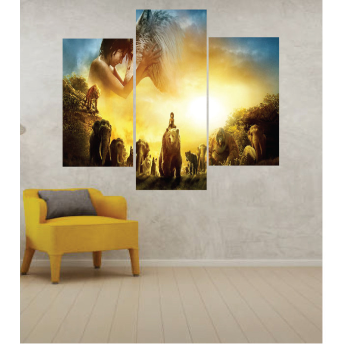 Wall Frames 3 Pieces Set Canvas – Digitally Printed Wall Canvas TJ-46